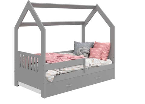 Postele Dětská postel SPECIOSA D3E 80x160, šedá