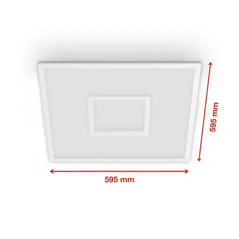 LED panely Telefunken LED panel Centreback CCT RGB 60x60cm bílý