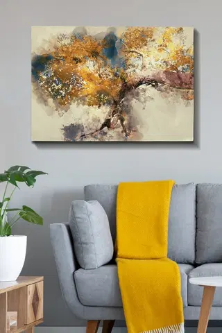 Obrazy Hanah Home Obraz Strom na podzim 70x100 cm