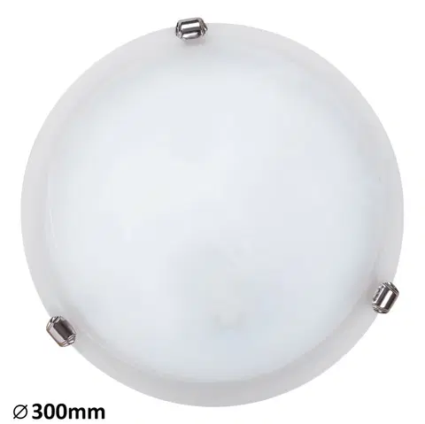 Klasická stropní svítidla Rabalux stropní svítidlo Alabastro E27 1x MAX 60W bílé alabastrové sklo 3202
