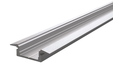 Profily Light Impressions Reprofil T-profil plochý ET-01-10 stříbrná mat elox 2000 mm 975021