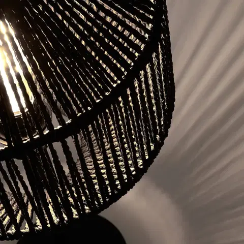 Stolní lampy na noční stolek Searchlight Stolní lampa Wicker