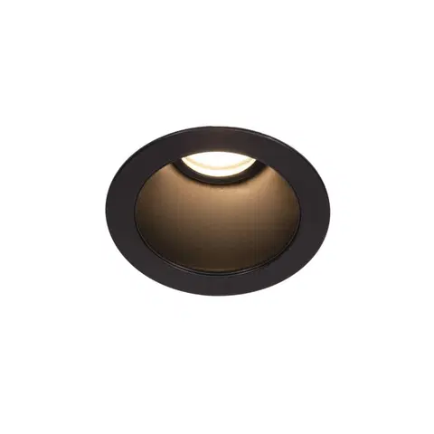 LED podhledová svítidla SLV BIG WHITE HORN MAGNA LED venkovní svítidlo k zabudování do stropu černá, 3000K, 25° 1002592