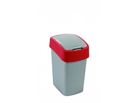 Odpadkové koše CURVER - Koš odpadkový 25l šedočervený