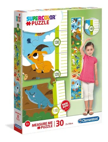 Hračky puzzle CLEMENTONI - Puzzle Meter 30 Zvířátka