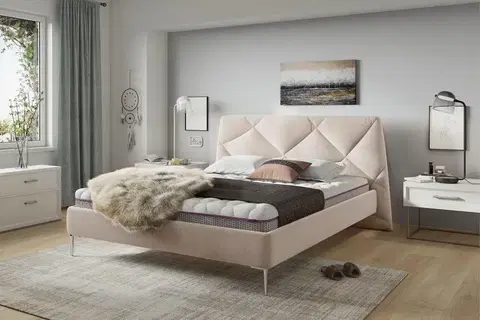 Designové postele Confy Designová postel Sariah 160 x 200 - různé barvy
