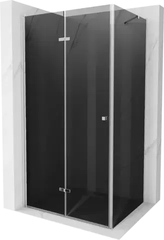 Sprchové kouty Sprchový kout Mexen Lima Grey 90x80 cm