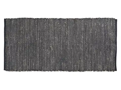 Koberce a koberečky Černý antik bavlněný koberec Rug black - 75*160 cm Chic Antique 16091924 (16919-24)