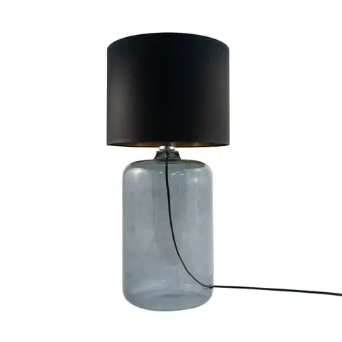 Designové stolní lampy ZUMALINE Stolní lampa AMARSA GRAFIT 5511BKGO