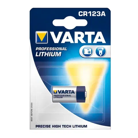Standardní baterie Varta CR123A (6205) 3V lithiová baterie