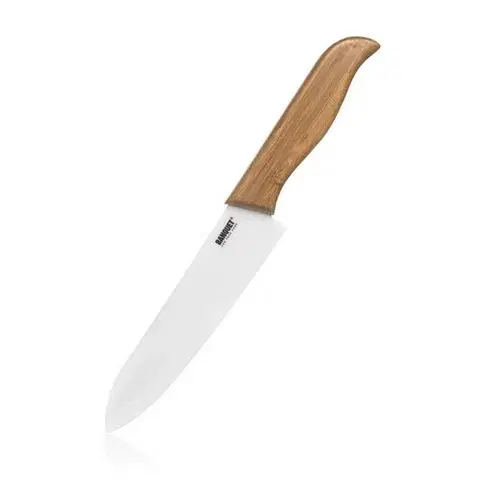 Kuchyňské nože Banquet Keramický nůž kuchařský Acura Bamboo, 27 cm