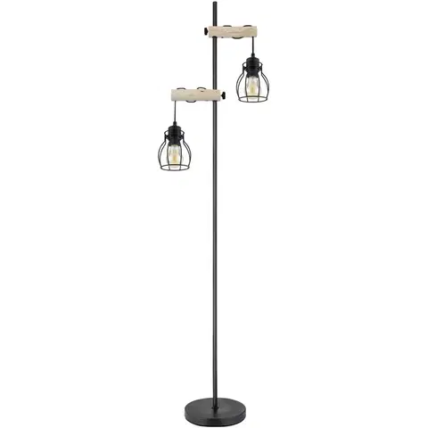 Stojací lampy Stojací Lampa Aaliyah, Bez 2x E27 Max. 40w