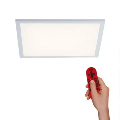 Chytré osvětlení LEUCHTEN DIREKT is JUST LIGHT LED panel svítidlo, stropní svítidlo, bílé, 45x45cm, Smart-Home, stmívatelné MEDION RGB+3000-5000K