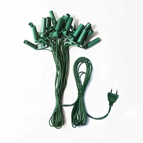 Interiérové tradiční řetězy Exihand Kabeláž pro SV-16 zelený sokl + typový štítek, balení v celofánu