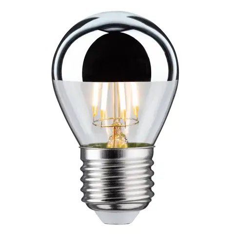 LED žárovky Paulmann LED žárovka E27 kapka 827 zrcadlená 4,8 W