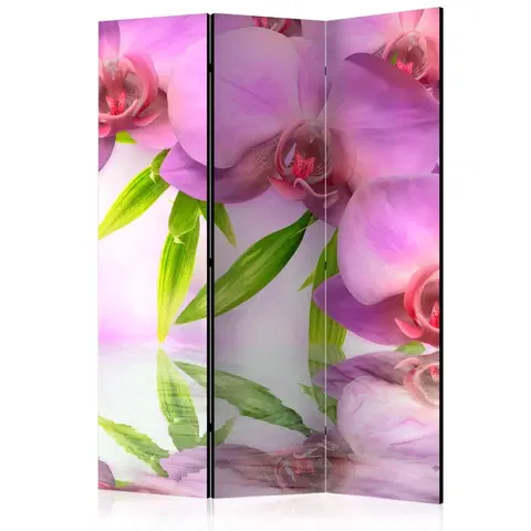 Paravány Paraván Orchid Spa Dekorhome 135x172 cm (3-dílný)