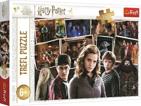 Hračky puzzle TREFL - Puzzle 160 - Harry Potter a přátelé / Warner Harry Potter and the Half-Blood P