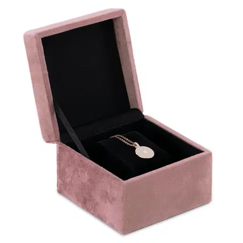 Šperkovnice AmeliaHome Šperkovnice Basa růžová, velikost 10,8x10,8x7,8