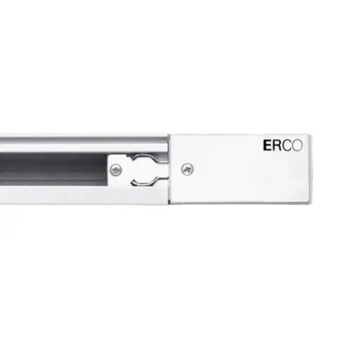 Svítidla pro 3fázový kolejnicový systém ERCO ERCO 3fázové napájení ochranný vodič pravý bílá