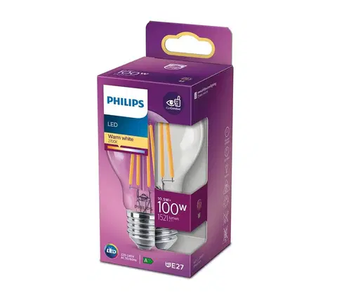 LED osvětlení Philips LED Žárovka VINTAGE Philips A60 E27/10,5W/230V 2700K 