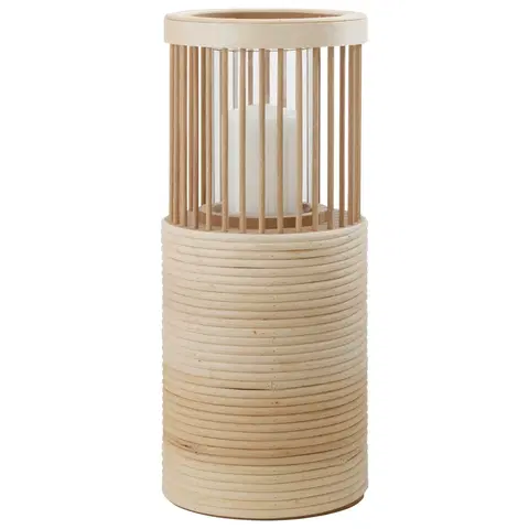 Svícny a stojany na svíčky Stojan Na Svíčku Bamboo, V: 41,7cm