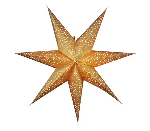 Vánoční dekorace Eglo Eglo 410729  - Vánoční dekorace BLINKA hvězda zlatá 