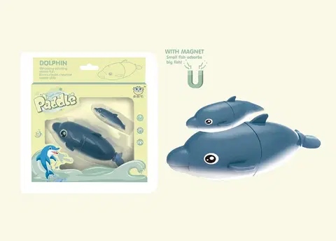 Hračky MAC TOYS - Delfín do vody 13cm