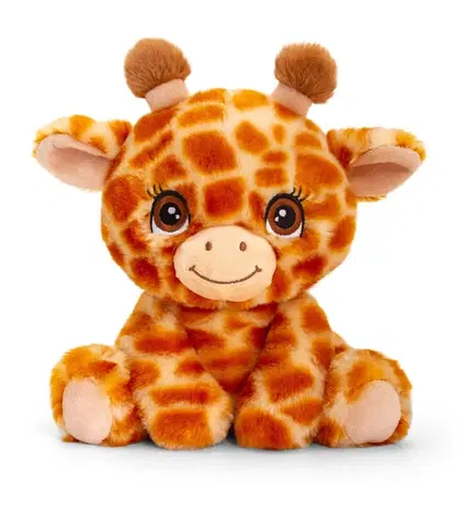 Hračky KEEL TOYS - SE1088 Keeleco Žirafa - eko plyšová hračka 16 cm