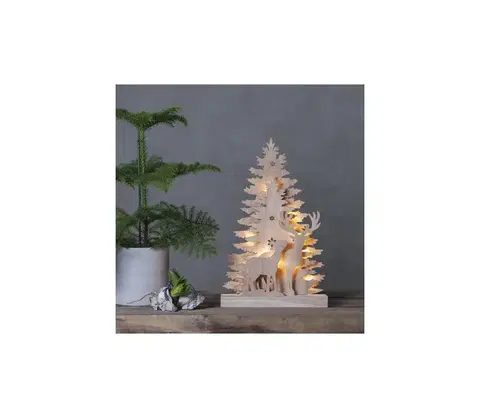 Svítidla Eglo Eglo 410416 - LED Vánoční dekorace FAUNA 10xLED/0,03W/2xAA 