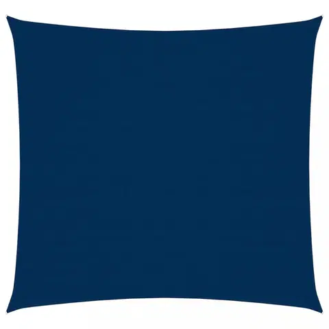Stínící textilie Stínící plachta čtvercová 7 x 7 m oxfordská látka Dekorhome Modrá