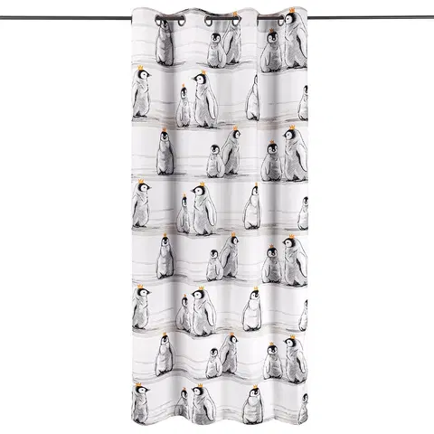 Závěsy 4Home Dětský závěs Tučňáci, 140 x 245 cm