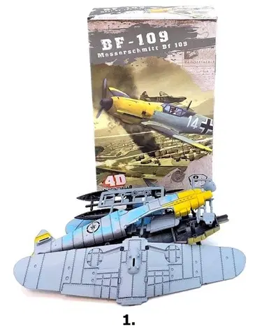 Hračky WIKY - Letadlo model Messerschmitt Bf 109, Mix Produktů