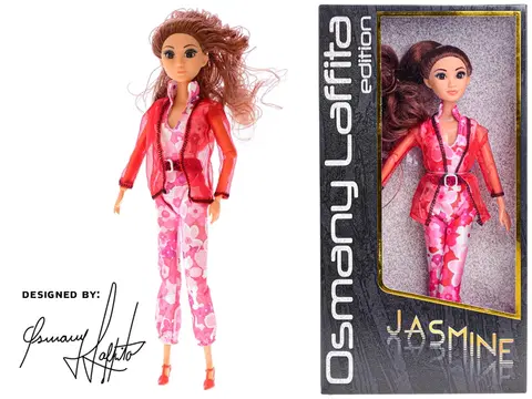 Hračky MIKRO TRADING - Osmany Laffita edition - panenka Jasmine kloubová 31cm v krabičce