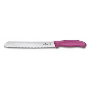 Kuchyňské nože Nůž na chléb / pečivo VICTORINOX Polypropylen 21 cm 6.8636.21 žlutá