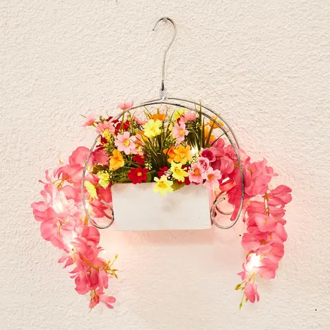 Svíčky a světelné dekorace Květinová LED dekorace