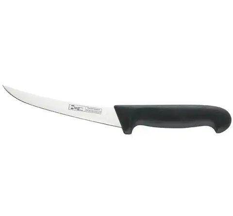 Kuchyňské nože Vykosťovací nůž IVO 15 cm - černý semi flex