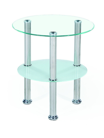 Konferenční stolky Konferenční stolek TUKANGBESI, kov/sklo