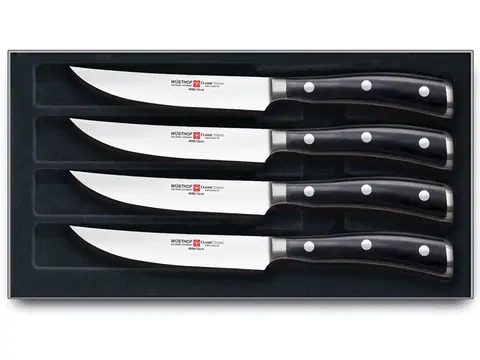 Kuchyňské nože Sada steakových nožů 4 ks Wüsthof CLASSIC IKON 9716
