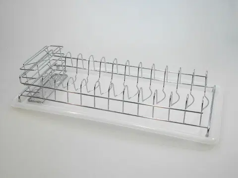 Odkapávače nádobí PROHOME - Odkvapávač na nádobí s podnosem, 9 x 25 x 50 cm