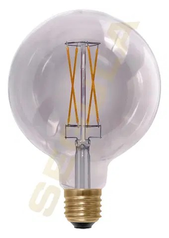LED žárovky Segula 55503 LED koule 125 kouřová šedá E27 5 W (22 W) 220 Lm 1.900 K