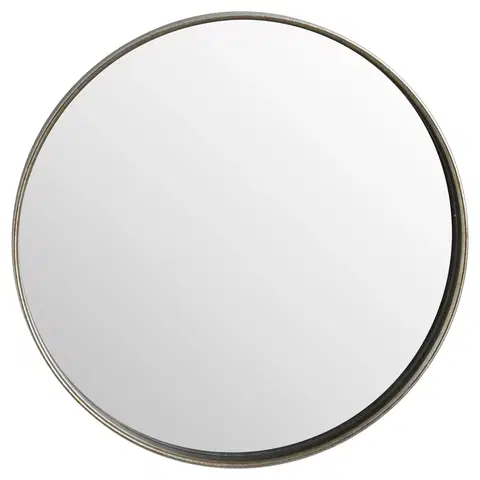 Luxusní a designová zrcadla Estila Minimalistické kulaté zrcadlo 70cm