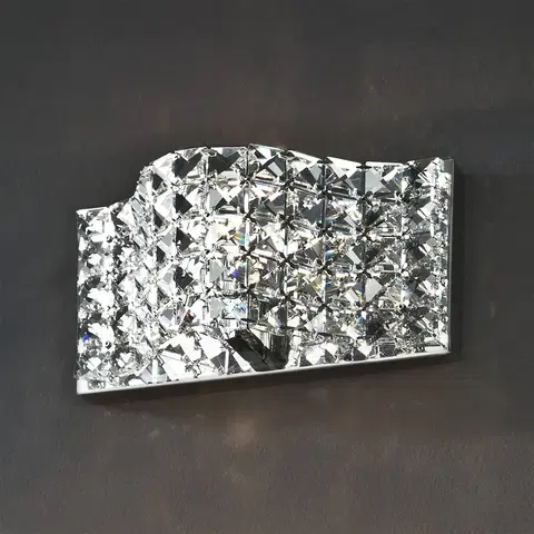 Nástěnná svítidla Schuller Valencia Nástěnné svítidlo z křišťálu, 25 cm