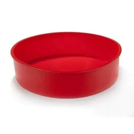 Pečicí formy BANQUET Culinaria Silikonový dort červený 24 cm