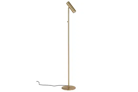 Svítidla Norddan 26117 Designová stojanová lampa Rapha mosaz