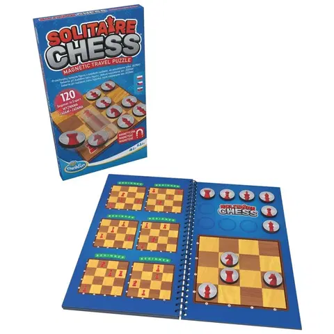 Hračky společenské hry RAVENSBURGER - ThinkFun Solitérní šachy