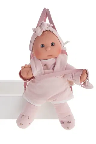 Hračky panenky ANTONIO JUAN - 83104 Moje první panenka s klokankou - miminko s měkkým látkovým tělem