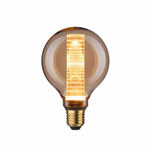 LED žárovky PAULMANN LED Vintage Globe žárovka G95 Inner Glow 4W E27 zlatá s vnitřním kroužkem 286.03 P 28603