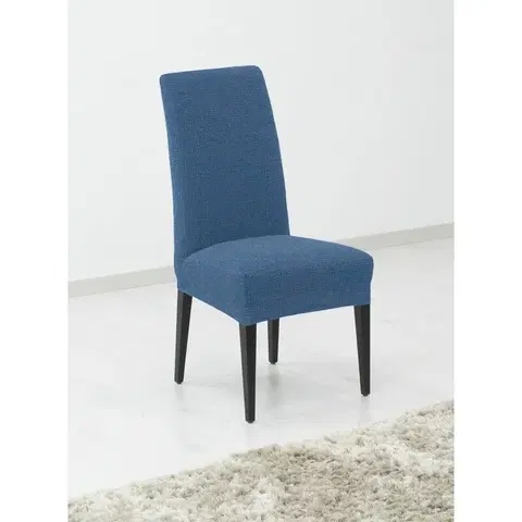 Židle Potah elastický na celou židli, komplet 2 ks Denia, modrý