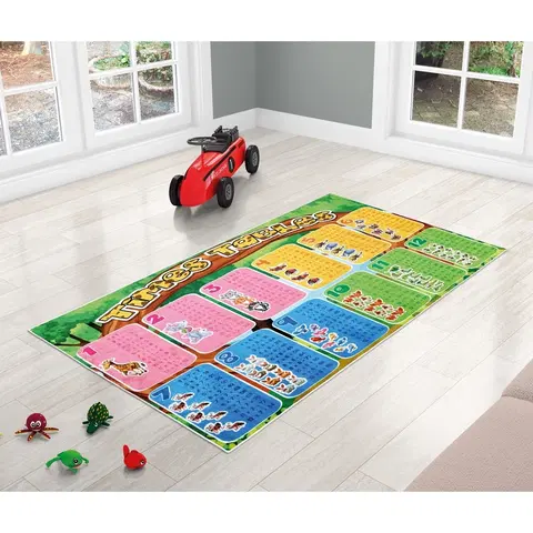 Koberce a koberečky Bellatex Dětský koberec Násobilka, 80 x 150 cm