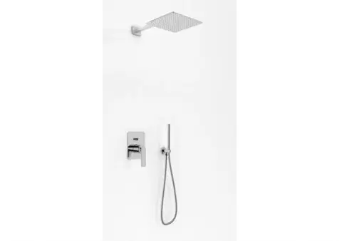 Sprchy a sprchové panely KOHLMAN sprchový set s 30cm dešťovou sprchou, vyústěním a ruční sprchou QW210EQ30
